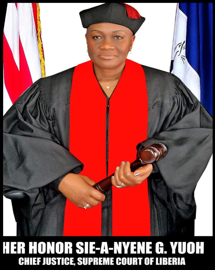 Her Honor Sie-A-Nyene G. Yuoh