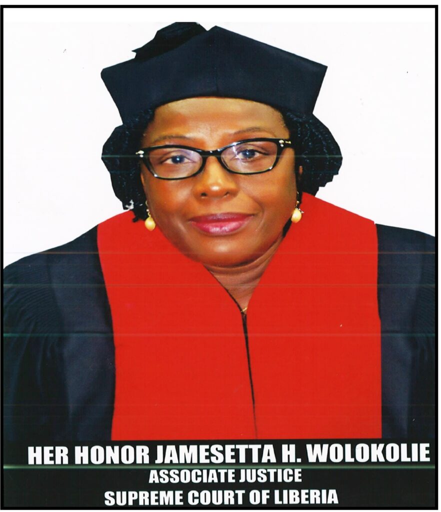 Her Honor Jamesetta H. Wolokolie